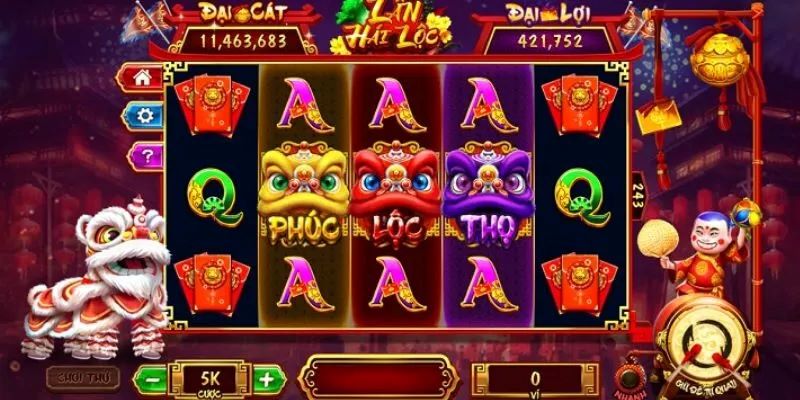Nổ Hũ Lân Hái Lộc 2 Tính năng đặc biệt