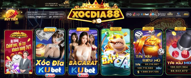 TRANG CHỦ 48 Cá Cược tại XocDia88